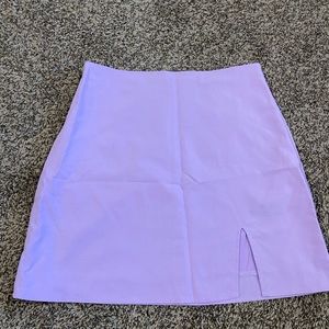 Purple Shein skirt